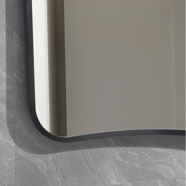 Speil med avrundede former - TIFFANY BLACK Speil med avrundede former - TIFFANY BLACK