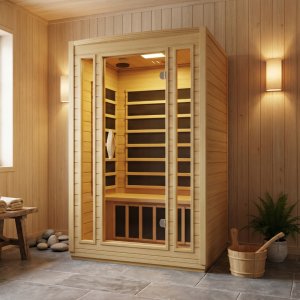 IR-badstue for 2�3 personer | Full h�yde 189 cm | Savolax