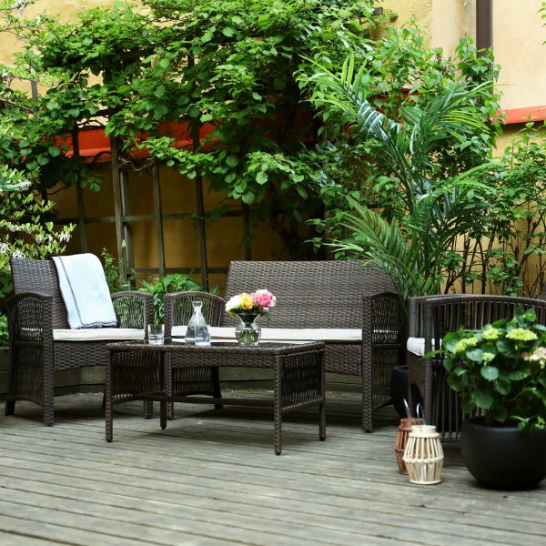 Luksuriøs sofagruppe for balkongen | Lyfco Dalsjö Luksuriøs sofagruppe for balkongen | Lyfco Dalsjö