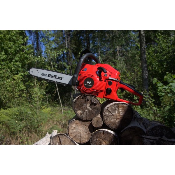 Motorsag bensindrevet 45cc | Kjede og blad fra Oregon