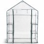 Lite drivhus i plast 1m | Stlramme med PVC-belegg
