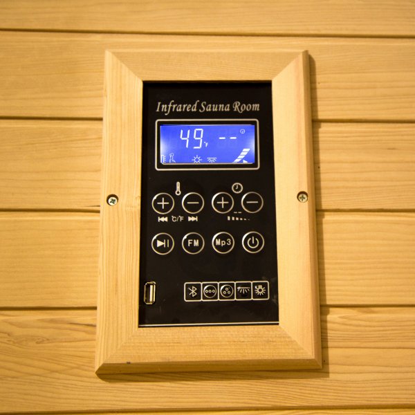 IR sauna - 1-2 personer | Full h�yde 210cm | Nivala