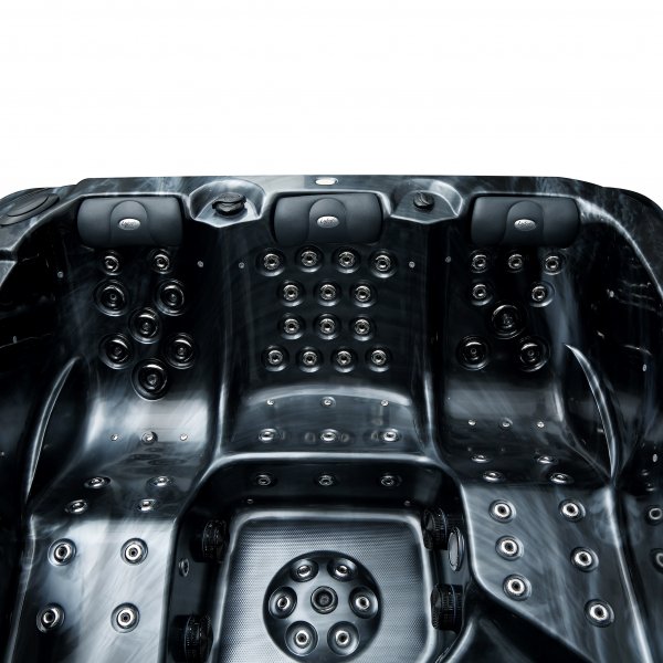 Spabad - Vivid Dreams WiFi - 5-6 personer | Svart utgave | Lyfco