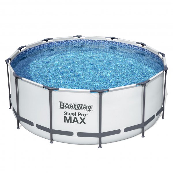 Bestway basseng over bakken Ø3,6m - 122cm dyp | Steel Pro MAX (56420) Bestway basseng over bakken Ø3,6m - 122cm dyp | Steel Pro MAX (56420)