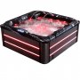 Spabad - Vivid Dreams WiFi - 5-6 personer | Svart utgave | Lyfco