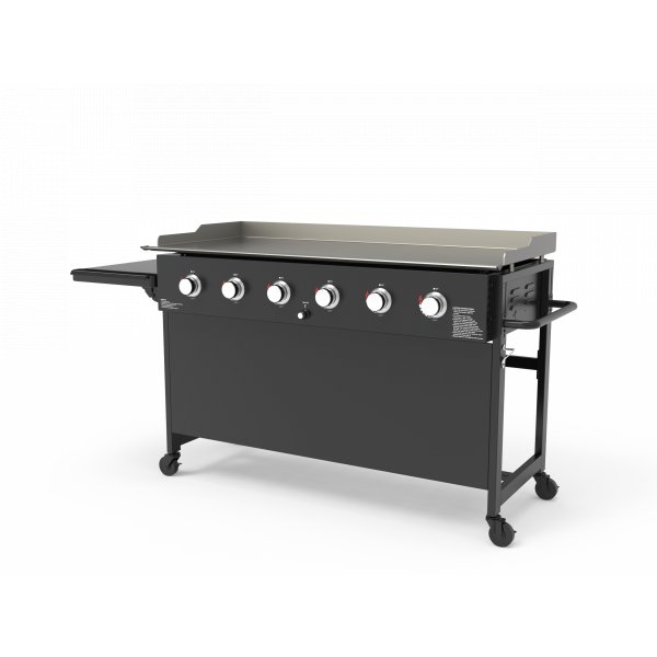 Gassdrevet stekehelle – 6 brennere for profesjonell grilling | Missouri Gassdrevet stekehelle – 6 brennere for profesjonell grilling | Missouri