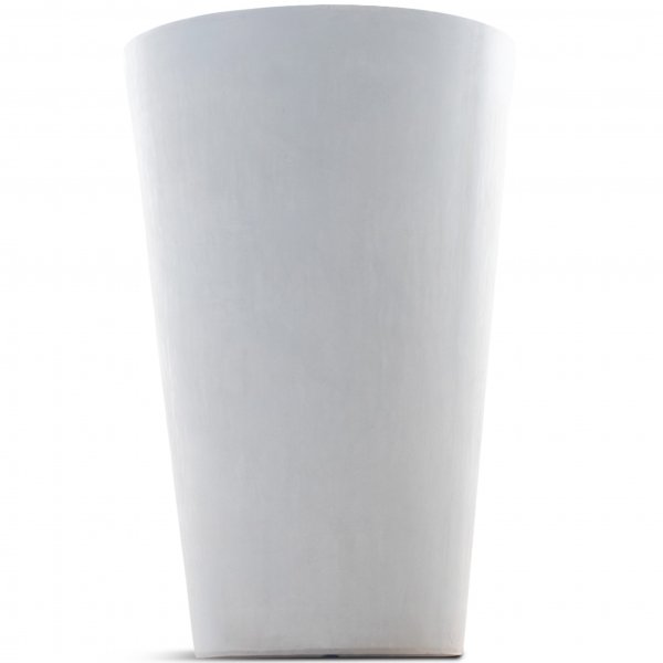 Fiberforsterket utegryte - Høy rund modell - Lys grå Fiberforsterket utegryte - Høy rund modell - Lys grå