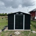 Kundebilde Redskapsbod 5,3m² | Dobbel skyvedør | Base inkludert