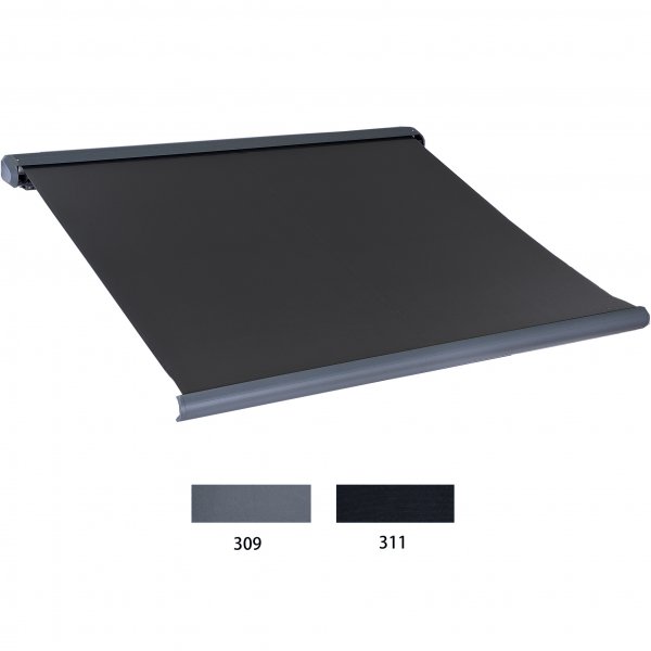 Terrassemarkise helkassett 4x3m | Motor & fjernkontroll | Metalcraft Terrassemarkise helkassett 4x3m | Motor & fjernkontroll | Metalcraft