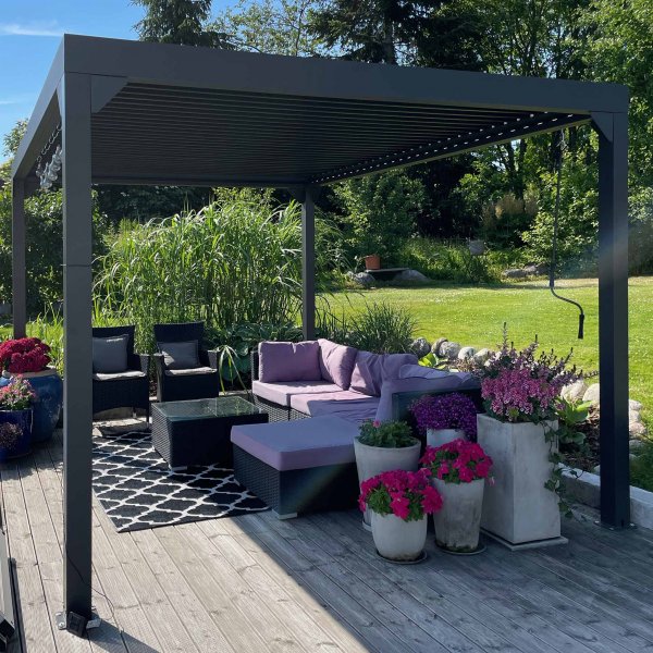 Pergola Premium | Åpningsbare lameller Pergola Premium | Åpningsbare lameller