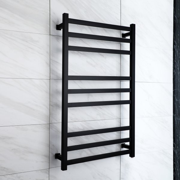 Elektrisk håndklestang 60x102,5x12cm | SC05 | Svart Elektrisk håndklestang 60x102,5x12cm | SC05 | Svart