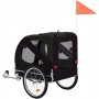 Cykelvogn for hund | Lastekapasitet 40 kg | Sammenleggbar