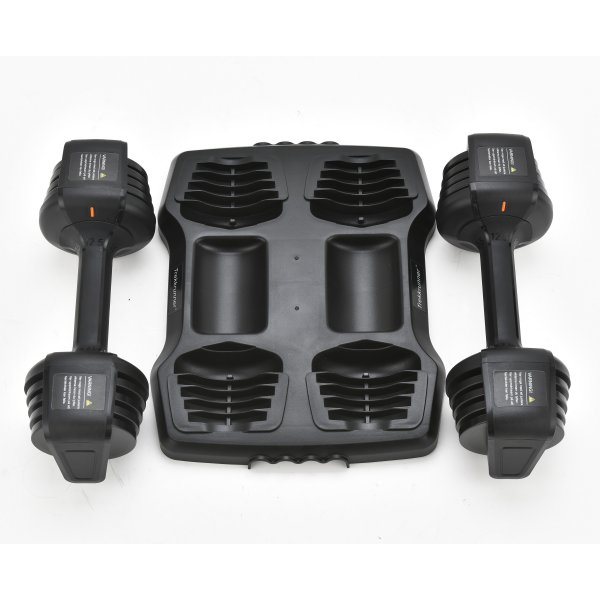 Justerbare hantler 2 x 5,6 kg | Flere vektinnstillinger | Trekkrunner