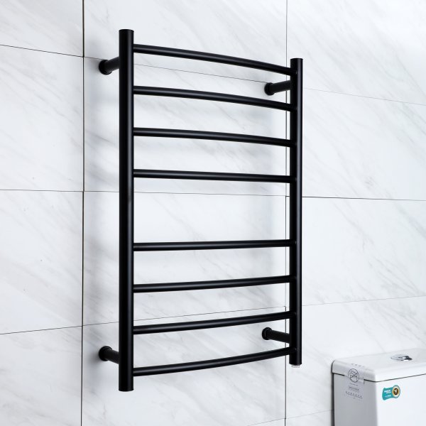 Elektrisk håndklestang 52x78x12,5cm | Svart Elektrisk håndklestang 52x78x12,5cm | Svart