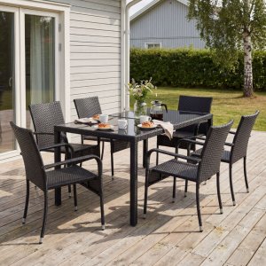 Utend�rs spisegruppe | 6 stoler