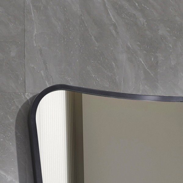 Speil med avrundede former - TIFFANY BLACK Speil med avrundede former - TIFFANY BLACK