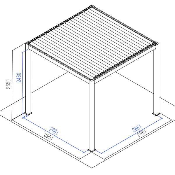 Pergola Premium | Motordrevet lamelltak Pergola Premium | Motordrevet lamelltak