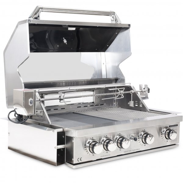 Rustfri gassgrill for innbygging - Chicago Rustfri gassgrill for innbygging - Chicago