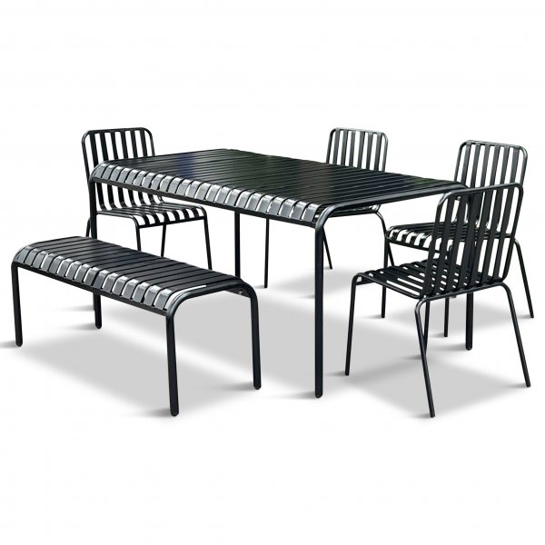 Bord med benker | Utendrs mbelsett ja | Akasie | 4 sitteplasser