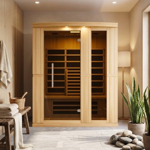 IR-badstue for 2�4 personer | Full h�yde 195 cm | Tammerfors