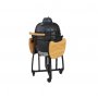 Kamado Grill | Keramisk grill BBQ | 47 cm | Svart