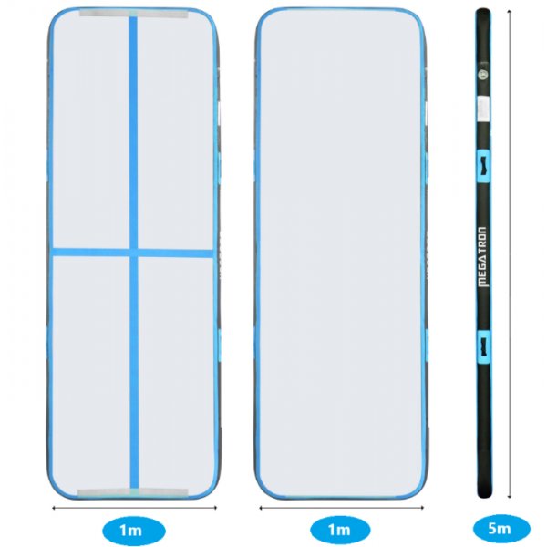 AirTrack | Air Volt Track | Enkel montering og oppbevaring | 5x1 m | Blå AirTrack | Air Volt Track | Enkel montering og oppbevaring | 5x1 m | Blå