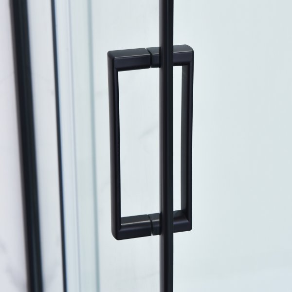 Moderne dusjkabinett med flere spraymoduser | Svart Moderne dusjkabinett med flere spraymoduser | Svart