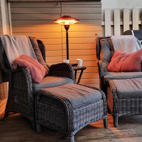 Justerbar infrarød terrassevarmer | 1500W Justerbar infrarød terrassevarmer | 1500W
