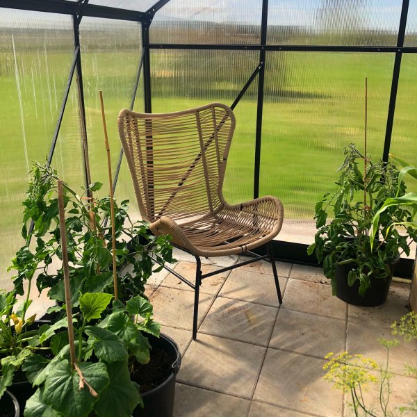 Drivhus 18m Premium | Ekstra hy dyrkingshyde | 6mm kanal plast