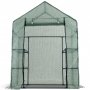 Lite drivhus i plast 1m | Stlramme med PE plastdeksel