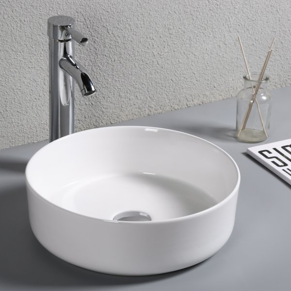 Rundt servant / vask for benkeplate. Rundt servant / vask for benkeplate.