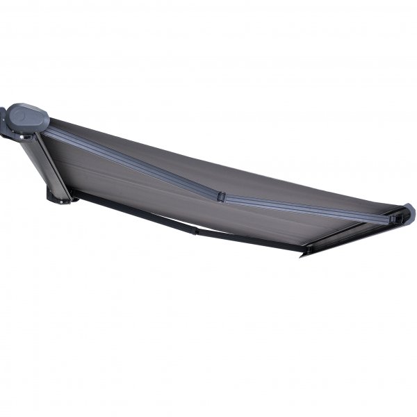 Terrassemarkise helkassett 5x3m | Motor og fjernkontroll | Metalcraft Terrassemarkise helkassett 5x3m | Motor og fjernkontroll | Metalcraft