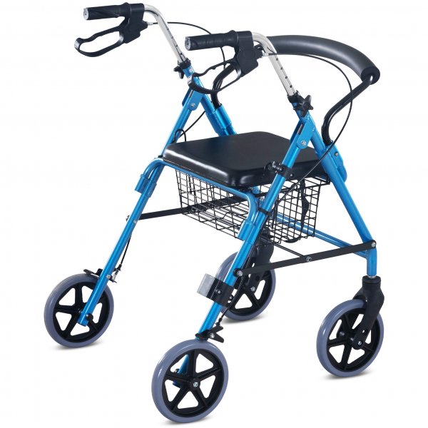 Rullator | Sammenleggbar | Lettvekt | CA882L - Blå Rullator | Sammenleggbar | Lettvekt | CA882L - Blå