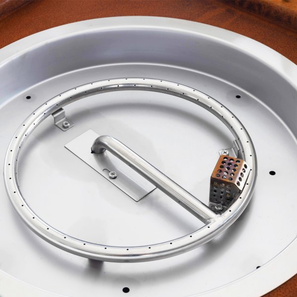 Gassdrevet peis laget av cortenstål | For utendørs bruk | Husum Gassdrevet peis laget av cortenstål | For utendørs bruk | Husum