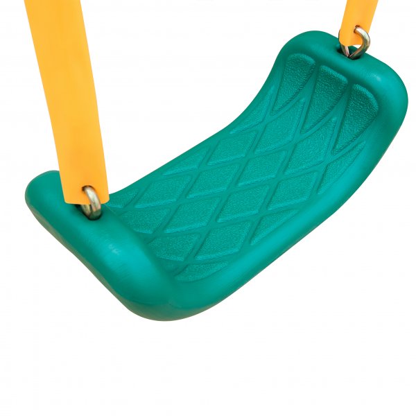 Utendørs lekehuske for barn | 1 dobbel huske + 2 enkle husker Utendørs lekehuske for barn | 1 dobbel huske + 2 enkle husker