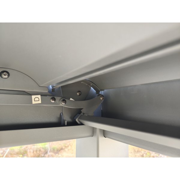 Pergola i aluminium 4x3 m | Gr�, uteplass og hage