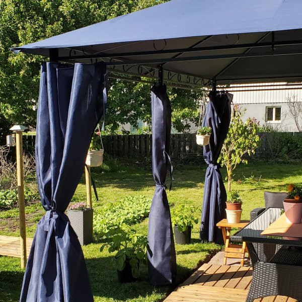 Paviljong 4x3 m inkl. paviljongvegger Paviljong 4x3 m inkl. paviljongvegger