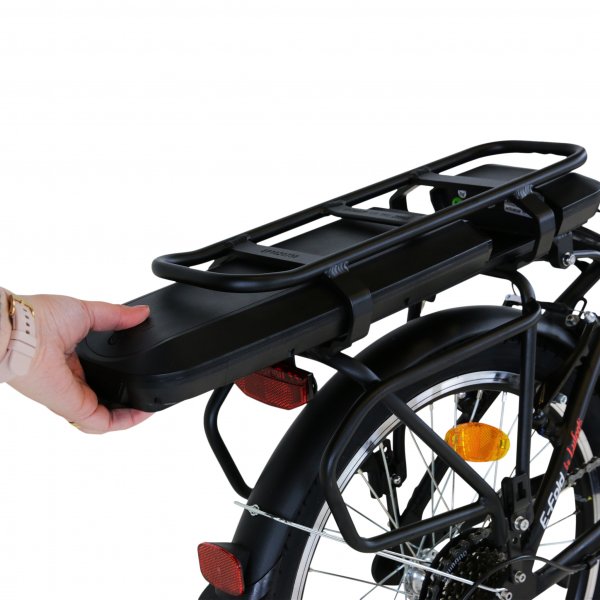 Sammenleggbar el-sykkel - 7 gir - 13Ah litiumbatteri Sammenleggbar el-sykkel - 7 gir - 13Ah litiumbatteri