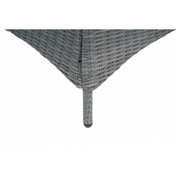 Rund hagemøbelgruppe | 4 stoler | Puter inkludert | Jacksonville grå Rund hagemøbelgruppe | 4 stoler | Puter inkludert | Jacksonville grå