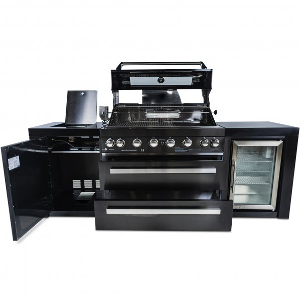 Stor luksuris gassgrill med varmluftfunksjon - Austin Blackline