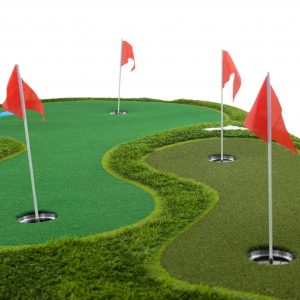 Golf Mat Pro | Doble greener og vannhinder | 4x2m Golf Mat Pro | Doble greener og vannhinder | 4x2m