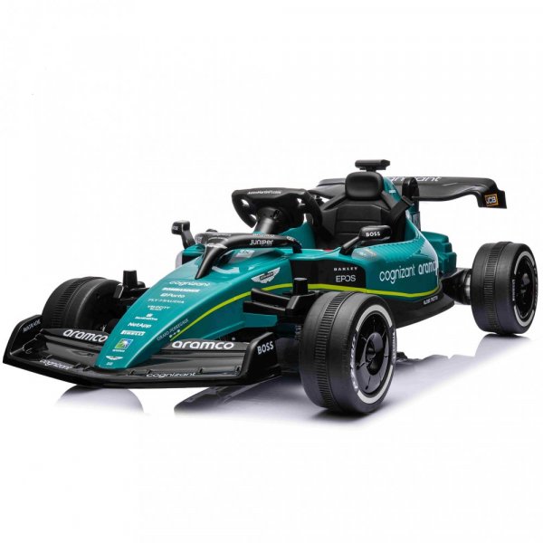 F1 Aston Martin Elbil for barn | Maks vekt 30 kg | Firehjulsdrift