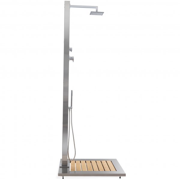 Utedusj med justerbart dusjhode | Rustfritt stål Utedusj med justerbart dusjhode | Rustfritt stål