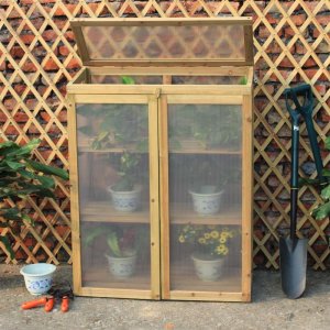 Mini-drivhus i tre 69 � 49 � 120 cm | Balkong og hage | Lysegr�nn