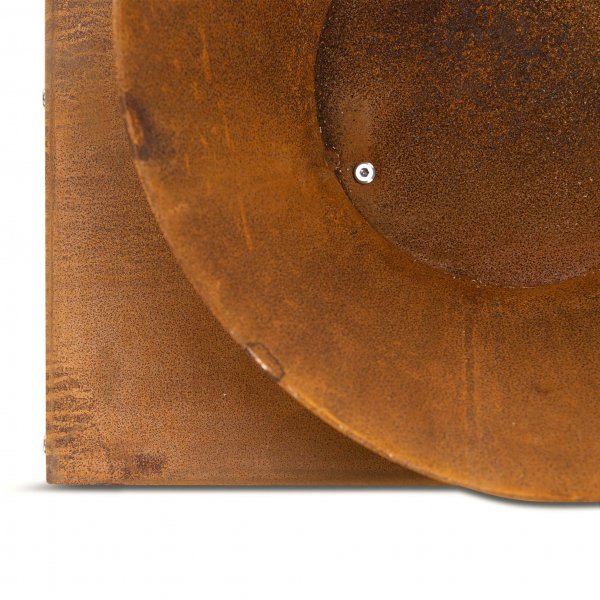 Utepeis i cortenst�l | For utend�rsmilj� | Sk�l med bord