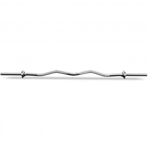 Krøllestang 130cm | 25 mm hull | Perfekt for hjemmetrening Krøllestang 130cm | 25 mm hull | Perfekt for hjemmetrening