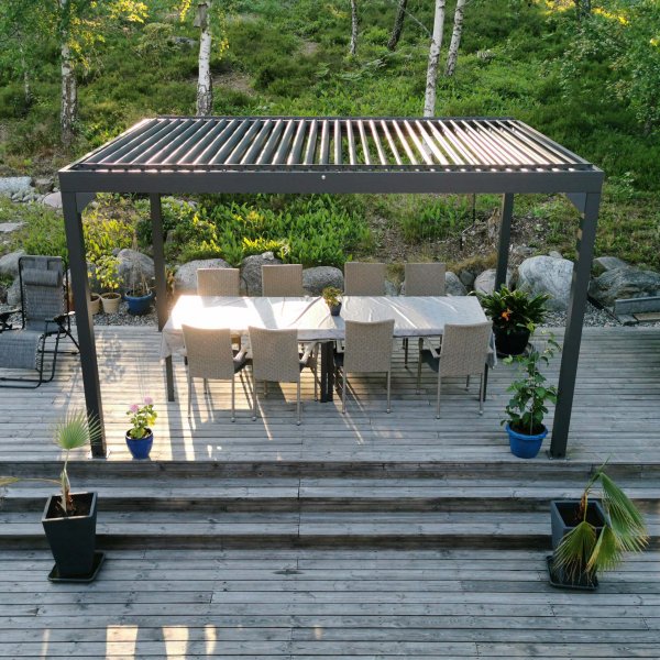 Pergola Premium | Åpningsbare lameller Pergola Premium | Åpningsbare lameller