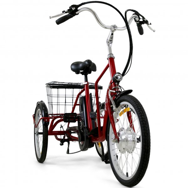 Elektrisk trehjulssykkel | 6 gir Shimano | 250W - 10,4Ah | Lyfco